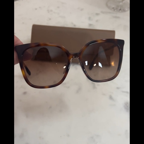 NWOT - Burberry Tortoise Sunglasses